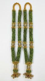 Wedding Garland - Gold - 2.5 Feet - 2 Mala (Bride & Groom) - Image 4