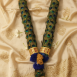 Peacock Feather Garland-  1 feet