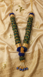 Peacock Feather Garland-  1 feet - Image 3